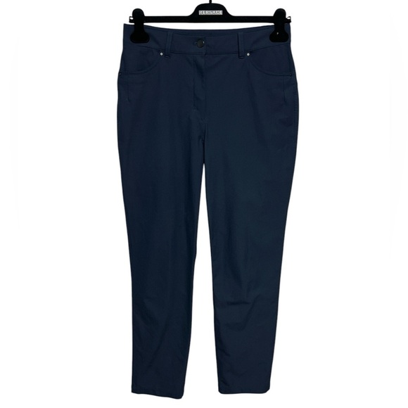 LIKE NEW Lululemon City Sleek 5 Pocket 7/8 Pant True Navy - Picture 3 of 14